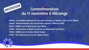 Commémoration du 11 novembre